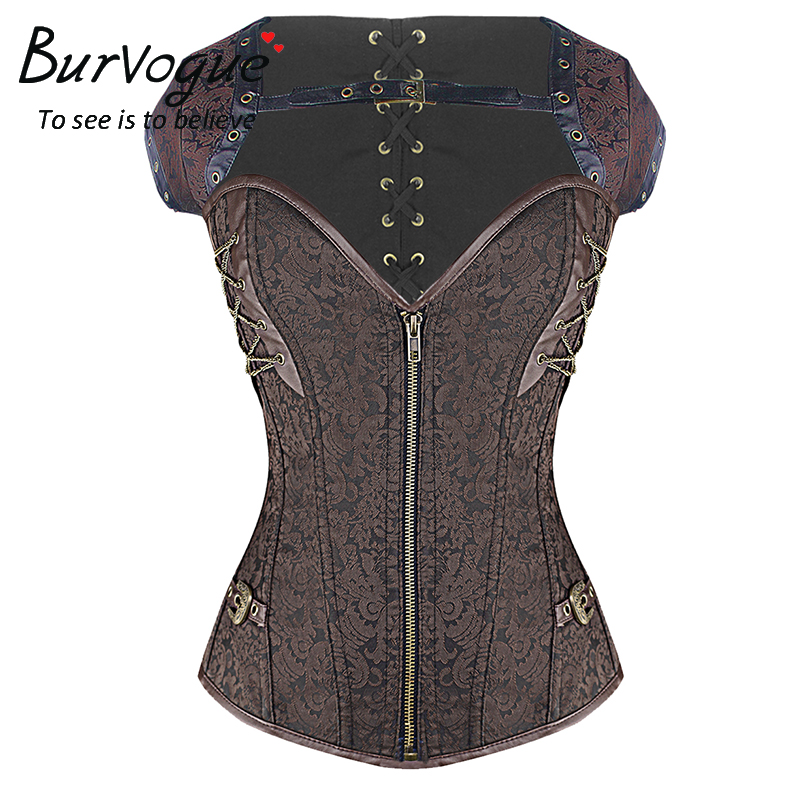 gothic-steampunk-corset-tops-with-zipper-23106