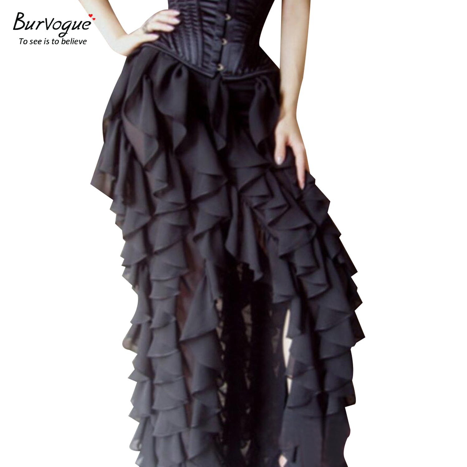 gothic-steampunk-ruffled-maxi-skirts-32086