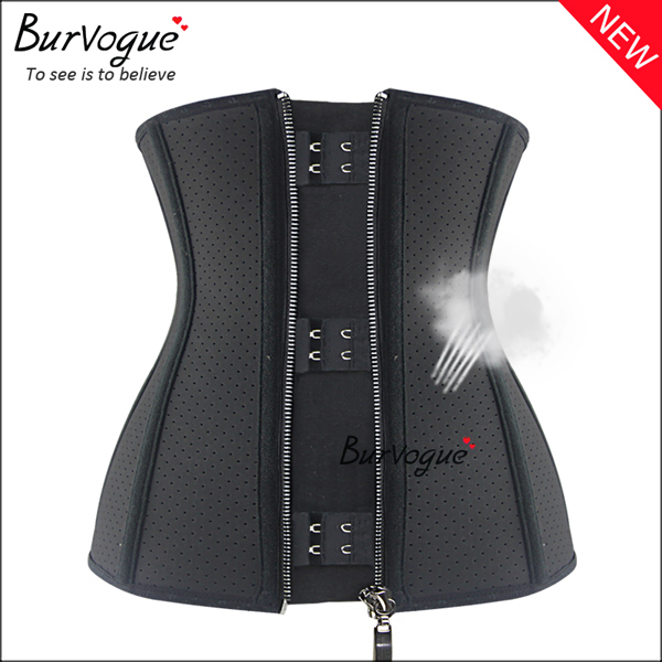 hole-latex-waist-cincher-training-corset-with-zip-and-clips-21443