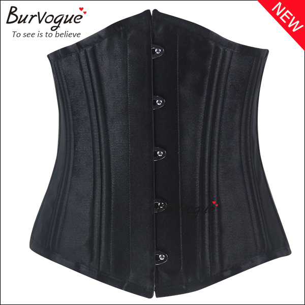 satin-double-steel-boned-waist-training-underbust-corset-23072