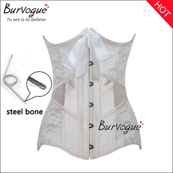 Champagne-underbust-corset