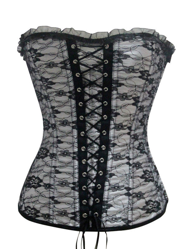 Buy Wholesale Elegant Flower Lace Corset Bustier For Wholesale Online Burvogue