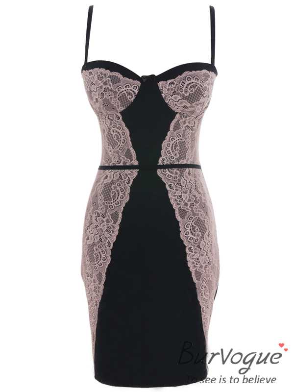 Buy Wholesale Slimming Women Lace Body Shaper Dress Full Slip Shapewear