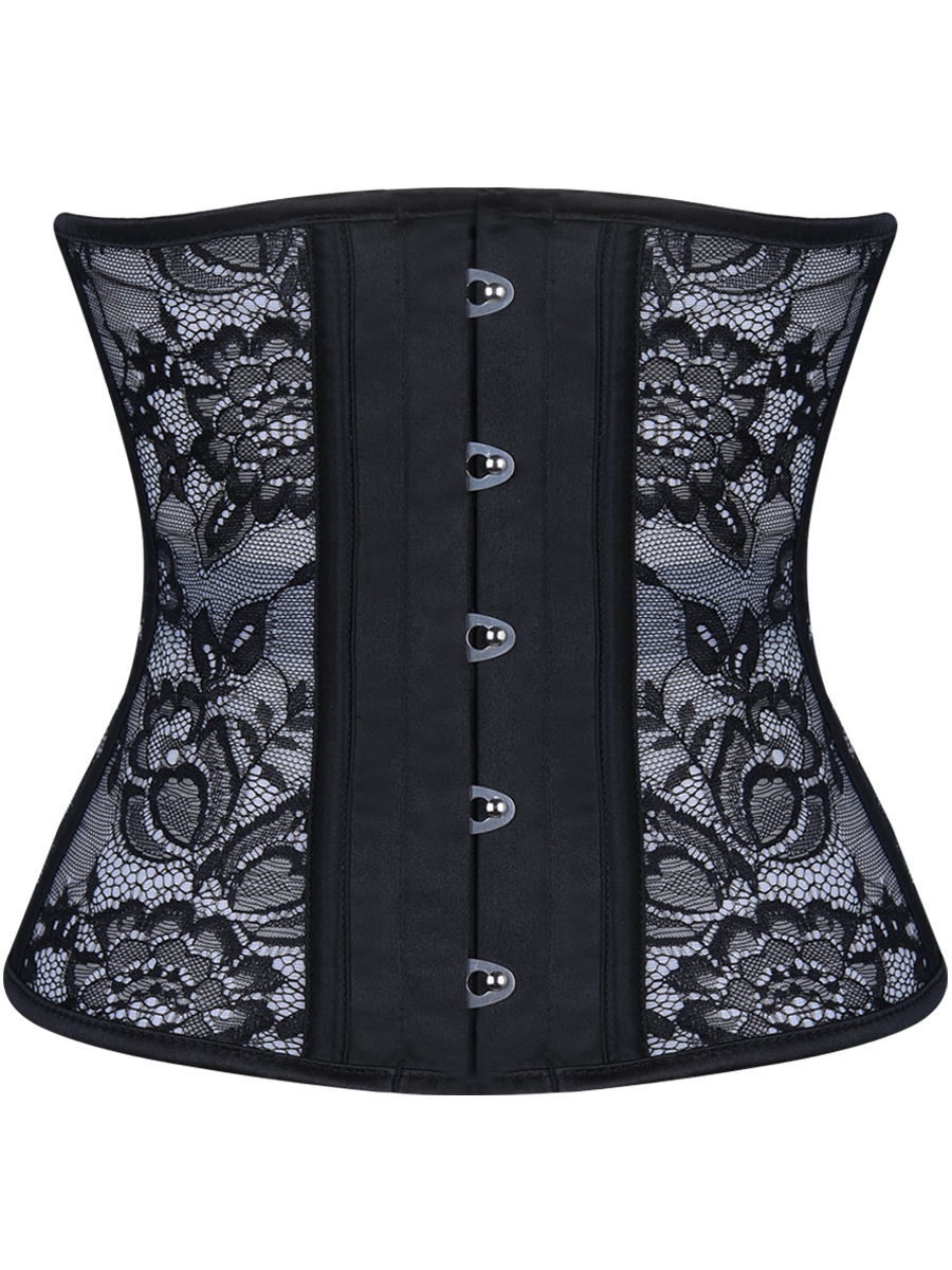 Buy Wholesale Thin Lace Underbust Waist Training Corsets Cincher Online