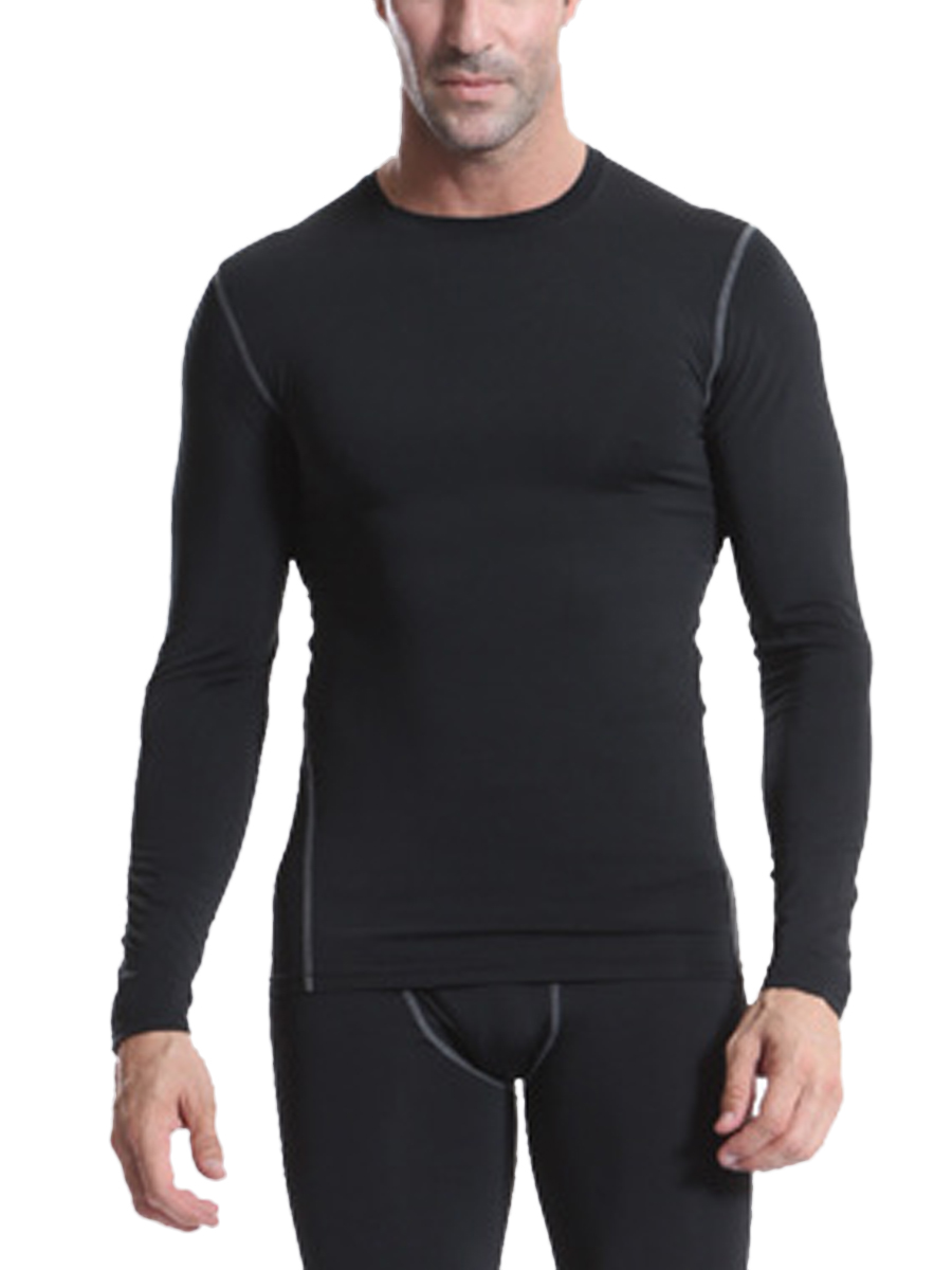 Buy Wholesale Mens Quick Dry Compression Sleepwear Long Sleeve ...