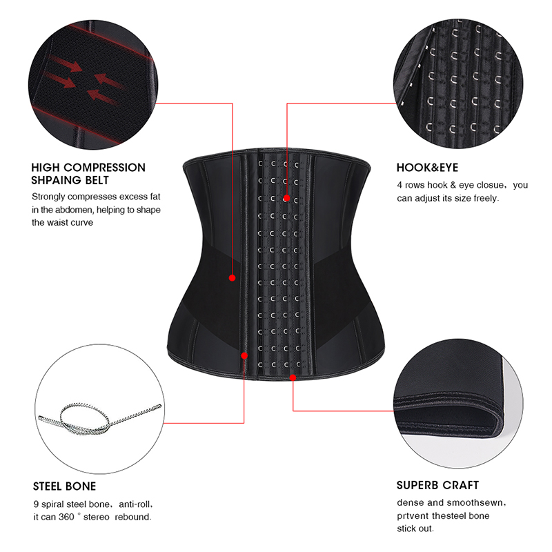 Buy China Wholesale Latex Waist Trainer Corset Belly Slim Belt