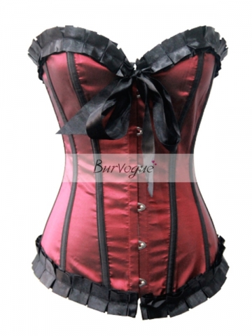 Fashion Red Classical Overbust LadiesCorset
