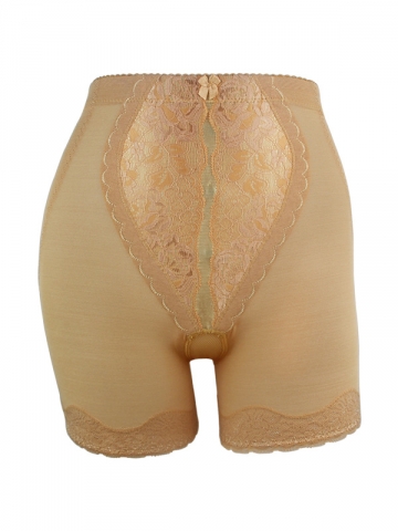 Women Overlay Lace Control Pants Sexy High Waist Body Shaper