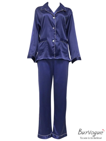 Womens Nightdress Pure Silk Pyjamas Set Loungewear Wholesale