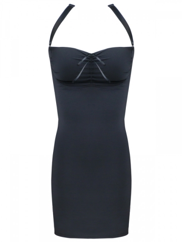 Black Women Control Slip Shapewears Full Body Shaper Dress 