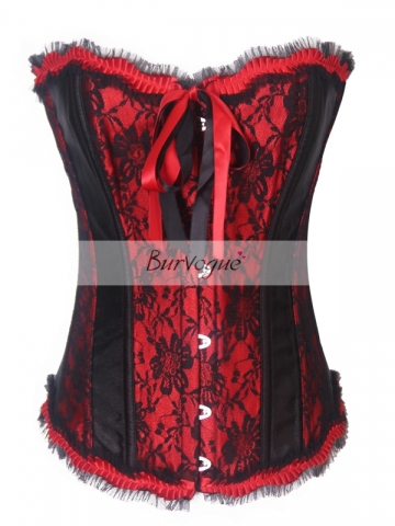 Gothic Steel Boned Corset For Wholesale