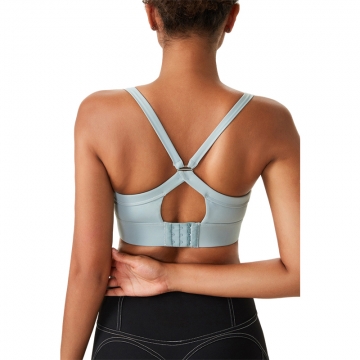 Women Sports Bra Adjustable Belt Push Up Bralette Vest Top