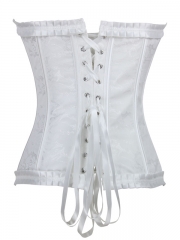 Top sale Wonderful White Wedding Overbust Corsets