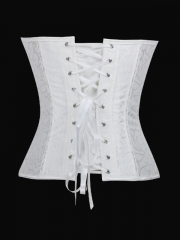 Low Back Bridal Corsets White Corset Tops Training