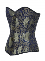 Clouds and Floral Steel Bone Corset Tops for Wholesale
