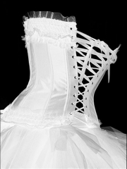 Bridal White Corset With Fashion TuTu