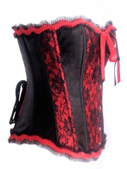Gothic Steel Boned Corset Tops For Wholesale