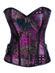 Featured China Colorful Steel Boned Corset Tops