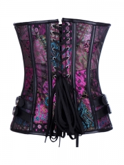 Featured China Colorful Steel Boned Corset Tops