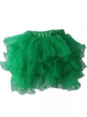 Hot Sale For Women Skirt Green Mesh TuTu