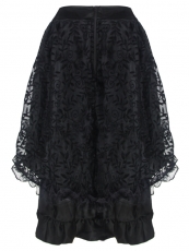 Elegant Black Middle Skirt Satin Corset TUTU Dress Wholesale
