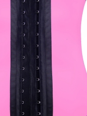 Pink Steel Boned Latex Shaper Waist Training Corsets 