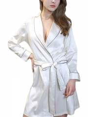 Womens Kimono Pure Silk Gowns Robes Sleepwear Wholesale