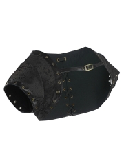 Plus Size Short Sleeve Gothic Steampunk Corset Jacket Bolero