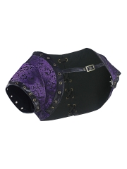 Plus Size Short Sleeve Gothic Steampunk Corset Jacket Bolero