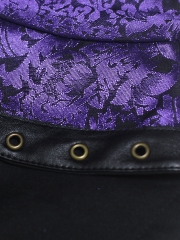 Plus Size Short Sleeve Gothic Steampunk Corset Jacket Bolero