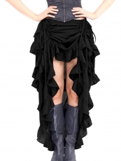Gothic Elastic Victorian Steampunk Corset Skirts Costumes