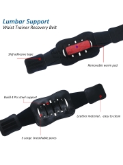Unisex Posture Corrector Sports Waist Trainer Recovery Belt