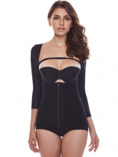 Slimming Long Sleeve Arm Compression Body Shaper Bodysuits