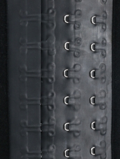 Latex 9 Steel Boned Underbust Waist Training Corset Cincher