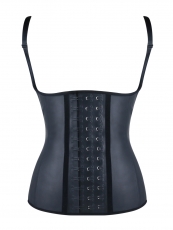 Latex 9 Steel Boned Underbust Waist Training Corset Cincher