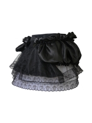 Vintage Ruffle Lace Petticoat Satin Steampunk Tutu Skirts 
