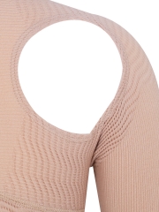 Short Sleeve Crop Tops Arm Body Shaper Shoulder Corrector