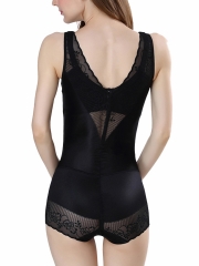 Women Lace Body Shaper Briefer Bodysuit Slimming Shapewear