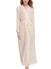 Long Sleeve Nightrobes Transparent Robes Sleepwear For Women