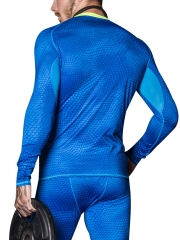 Mens Long Sleeve Shapewear Compression Thermal Undershirts