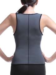 Neoprene Sauna Sweat Waist Trainer Vest with Zipper shaper 