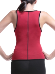 Neoprene Sauna Sweat Waist Trainer Vest with Zipper shaper 