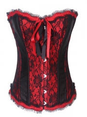 Gothic Steel Boned Corset For Wholesale