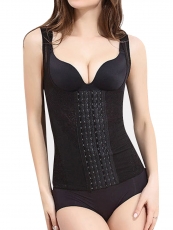 Waist Corset Workout BodyShaper Vest with Hook and Eyes