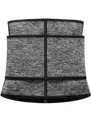 Steel Boned Waist Corset Workout BodyShaper Vest with Zipper