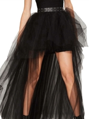 Women Vintage Petticoat Tulle Skirt Ballet Bubble Tutu Dress