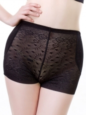 Women's Lace Padded Panties Enhancer Butt Lifter Body Shaper