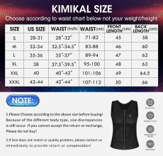 Men's weight loss Slimming shaper waist trainer vest corset