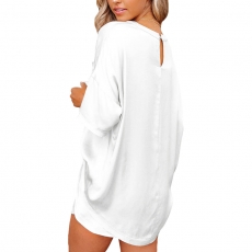 Women Silk Nightwear Satin Sleepwear Pajama Casual Suits Set