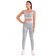 Fitness Workout Clothes Women Yoga Gym Set Sportwear Panty 
